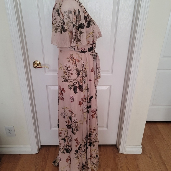 ASOS Maxi Floral Dress Size 4 - Picture 4 of 6